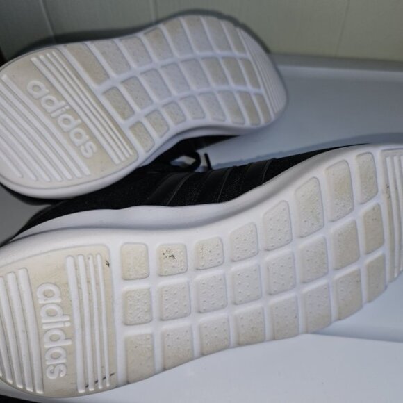 * NEW Black ADIDAS Tie Sneakers Ladies Size 8.5 Gym Running Workout - Picture 7 of 7